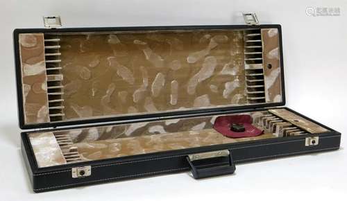 Professional Velvet Lined 24 Slot Cello Bow Case