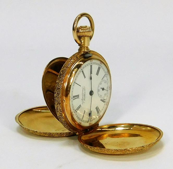 14K Gold American Waltham Watch Co. Pocket Watch－【Deal Price
