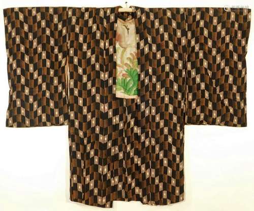 Japanese Men's Painted Lining Haori