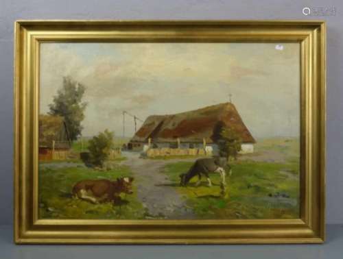 CURTIS, MARK OSMAN (auch Aage Wang, 1879-1959), Gemälde /painting: 