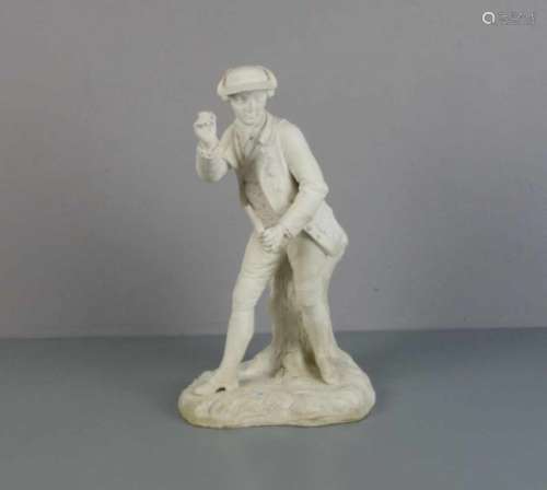 SEVRES TAFELAUFSATZ / JAGDLICHE FIGUR: 