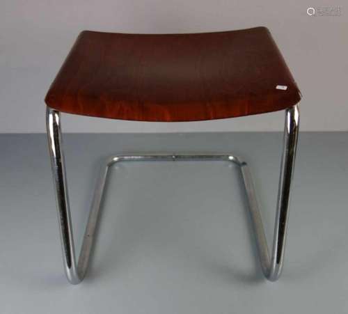 HOCKER / FREISCHWINGER-HOCKER / stool, Bauhaus-Design, nach einem Entwurf von Mart Stam (1899-