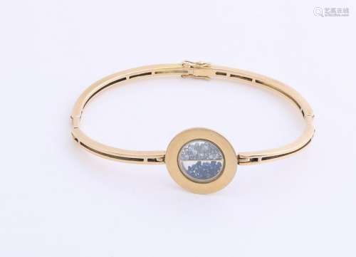 Yellow gold bracelet, 750/000, B.Sylvain, Paris,