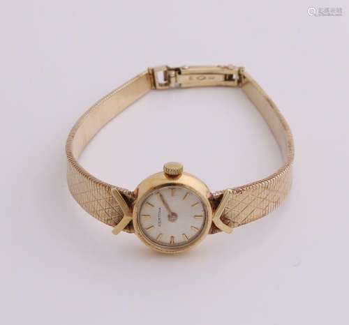 Graceful yellow gold Certina women's watch, 585/000,