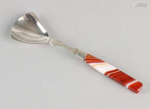 835/000 fine silver sugar scoop handle with vleugelbak