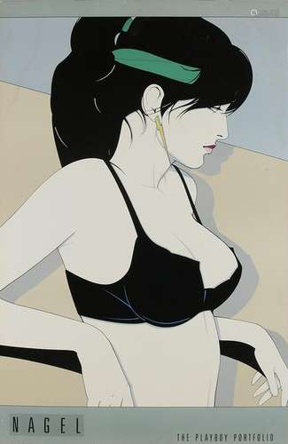 Patrick Nagel. 19445 - 1984 U.S.A. Ladies bust. The