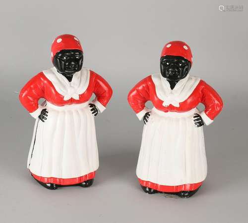 Two cast-iron piggy banks. Diecast U.S.A. 20th century.