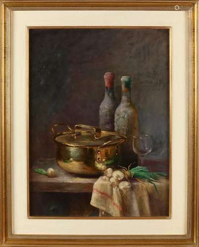 A. Dugelay. French School. Circa 1930. Still life with