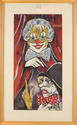 A.S.G. Steinhage. Oldenzaal B.K.R. Clowns. Batik