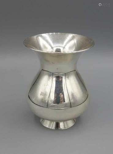 VASE, 925er Silber (80 g), bezeichnet 