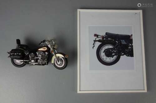 HARLEY DAVIDSON - MOTORRAD - MODELL: Franklin Mint Precision Models 