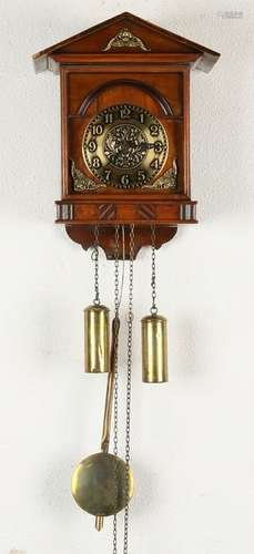 19th Century German walnut Schwarzwalder clock dial