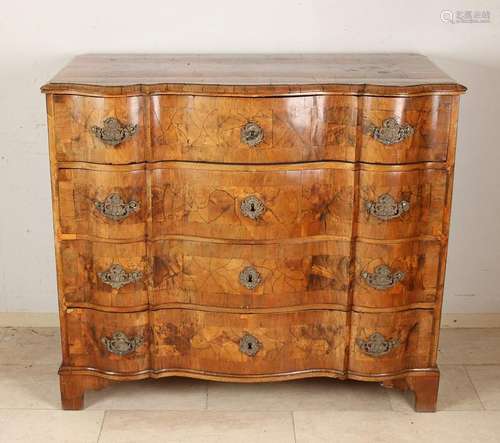 18th century German organ doubly curved four-drawer