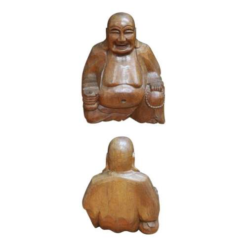 Budai aus Holz, CHINA, 20. Jh..