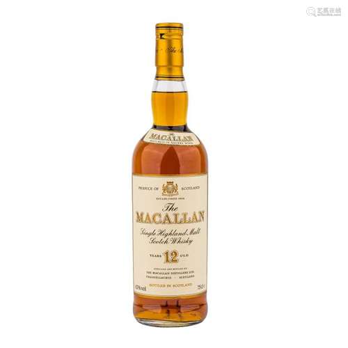 THE MACALLAN 12 years Single Malt Scotch Whisky,