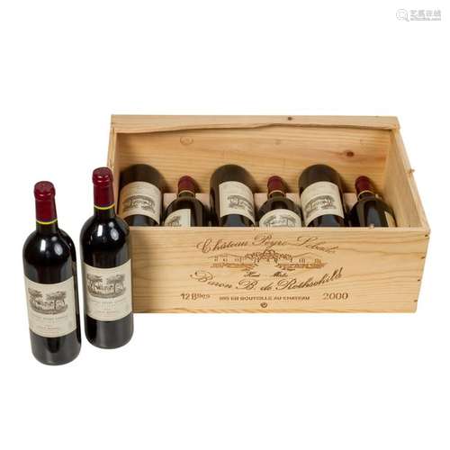 8 Flaschen CHÂTEAU PEYRE LEBADE 2000