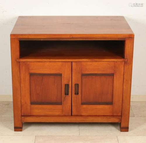 Teak cabinet / TV cabinet. Second half 20th century.