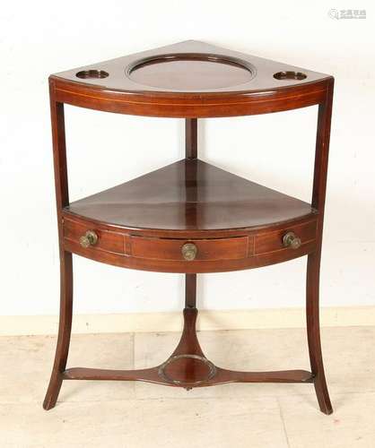 19th Century mahogany butlertray / hoeketagiere with