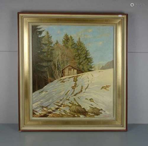 HÖLBLING, RUDOLF (Wien 1897-1990 Oberstdorf), Gemälde / painting: 