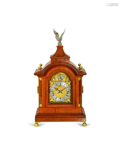 德国19世纪维多利亚式木钟