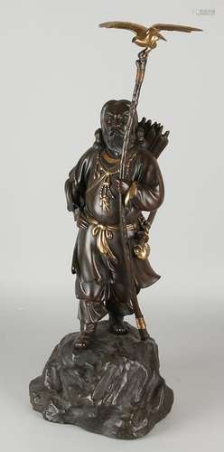 Japanese Fig. Emperor Jimmu, Japan. 19th century.