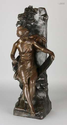 Emile Picault. 1833 - 1915. Large antique French bronze