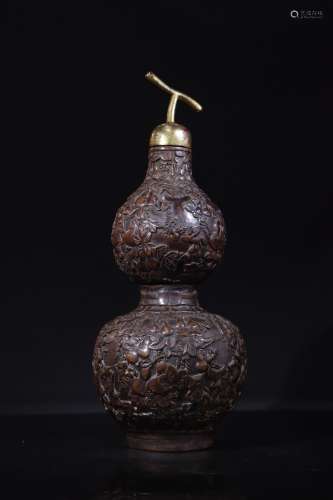Old chenxiang wood fu lu ornament