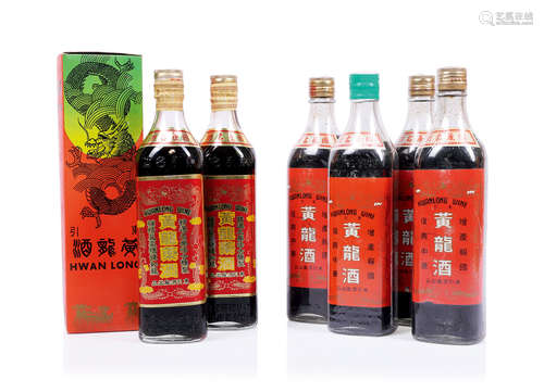 80年代台湾东引黄龙药酒