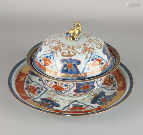 Rare 18th century Chinese porcelain klapmutskom with