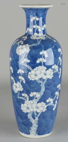 19th Century Chinese porcelain vase with blossom /