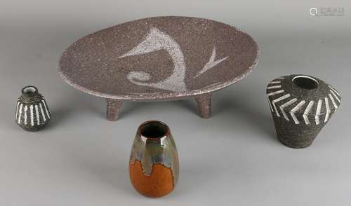 Four times ancient ceramics. 20th century. Consisting