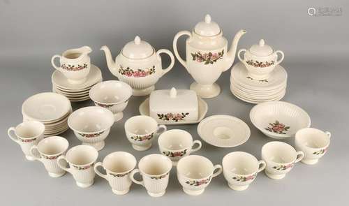 English Wedgwood tea set. Decor Briar Rose. Second half