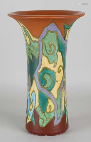 South Holland covers to Breetveld vase. Nr. B. 51. 1822