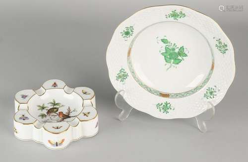 Twice Herend porcelain. 20th century. Comprising: