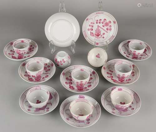 Lot 18th - 19th century German dishes. Consisting of 10