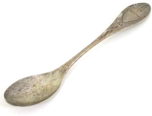 A Continental white metal spoon maker KB CONDITION: Please Note - we do not make