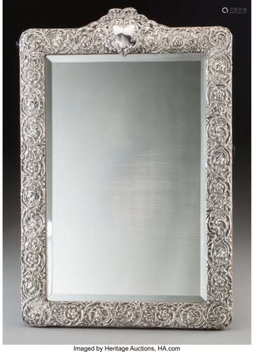 27026: A Henry Matthews Silver Mirror Frame, Birmingham