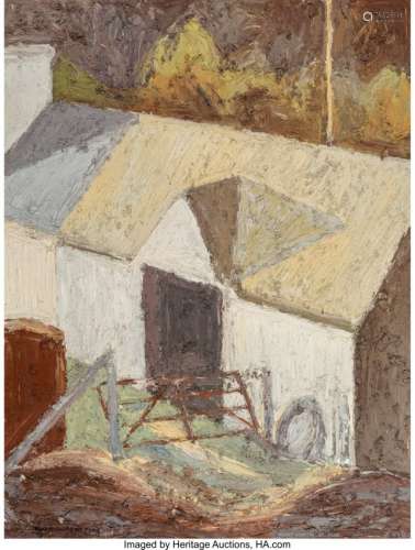 27057: Hughes Claude Pissarro (French, b. 1935) La ferm