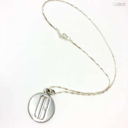 Tiffany & Co Sterling Silver  ÂCÂ Pendant Necklace