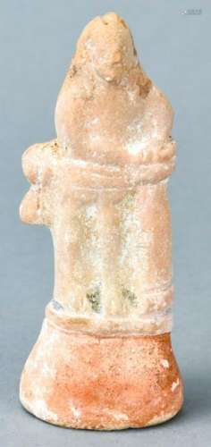 Ancient Style Terracotta Pottery Miniature Statue