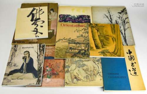 Group of Chinese Fine Art Theme Coffee Table Books