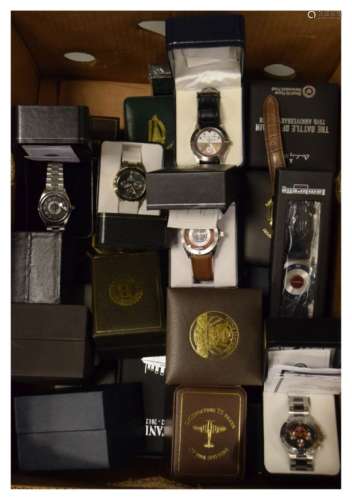 Large selection of dress/fashion wristwatches to include; commemorative Titanic Centenary, 75
