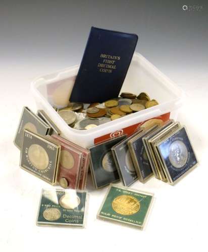 Coins & Medallions - Collection of World and GB coinage