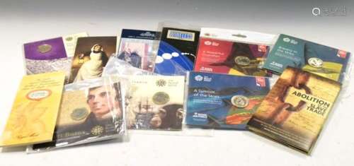 Coins - Collection of Royal Mint £2 presentation packs