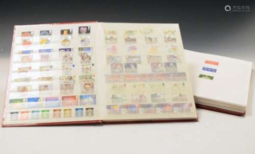 Stamps - Collection of G.B. and world stamps in one stock book, one album and loose