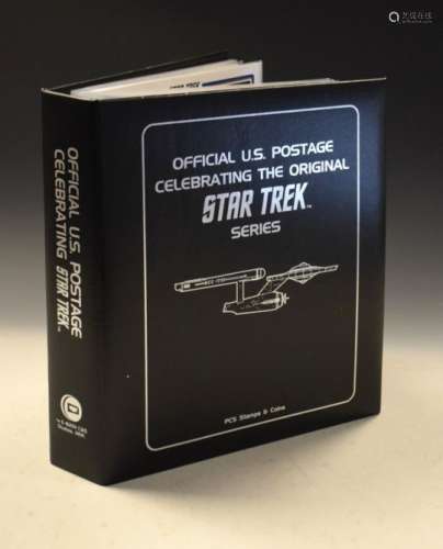 Stamps - The Official US Postage celebrating the original Star Trek series in one album