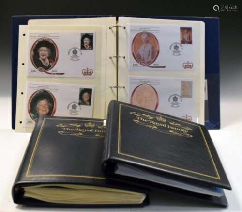 Stamps - Collection of Commonwealth presentation envelopes including; coins and bank notes