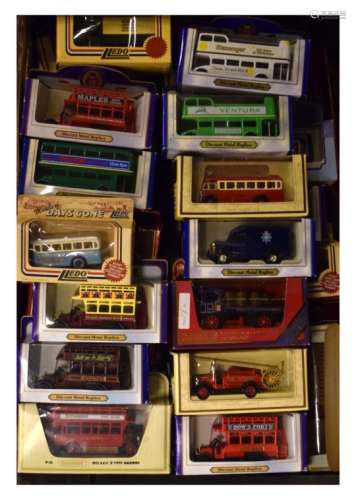 Collection of approximately fifty boxed die-cast model vehicles to include Lledo Days Gone, Oxford
