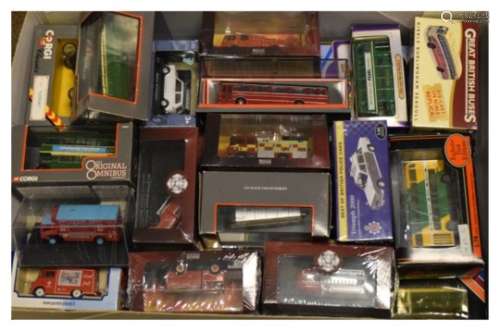 Collection of approximately 26 x boxed die-cast model vehicles to include; Cararama boxed sets,