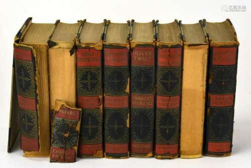 Charles Dickens Dombey & Sons 8 Volumes Book Set